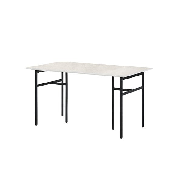 비엔나 세라믹 4인식탁 140cm_블랙