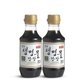  [신앙촌] 양조 생명물간장 360mL 2병