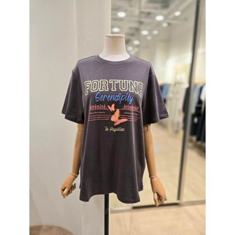 플라스틱아일랜드 [부산점] 나비 그래픽 오버핏 티셔츠(PR2CH00483)