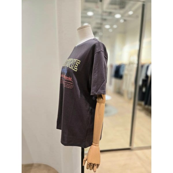 [부산점] 나비 그래픽 오버핏 티셔츠(PR2CH00483)