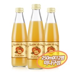 라패숑 프랑스 애플 착즙주스 La passion 250mlX12(Glass) 미니구성 카페음료