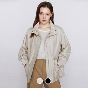 376506 여 CN 하이넥 미들렝스 자켓