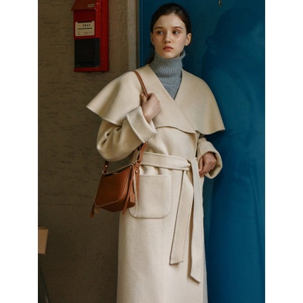 [캐시미어]Grace Handmade Cape Coat(3color)