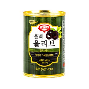 롯데 델가 블랙올리브 슬라이스 405g