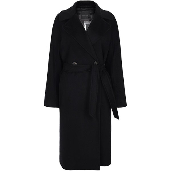 [부산점] 미세하자 막스마라 25FW 블랙 레지나 울 코트 2525016031 RESINA 013