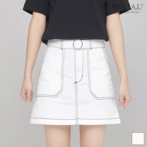 [최초가 29,900원]   걸 오링스커트 WHWHA2351F-T