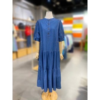 베네통 [여주점] 데님 헤지 원피스 (BAOPA2541)