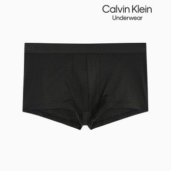 Calvin Klein Underwear 남성 CK 블랙 쟈카드메쉬 로우라이즈 트렁크 (NB3798-LGV)