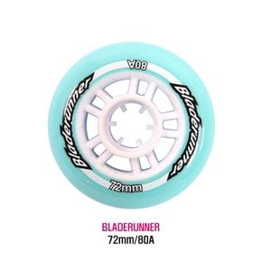 블레이드러너 인라인스케이트 바퀴 인라인 민트색상 휠 72mm 80A