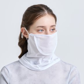 유니 UV차단 벨크로형 메쉬 냉감 마스크 화이트 CHF2UMK6285WH
