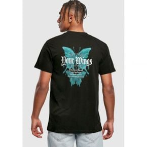 4511010 Mister Tee SPREAD YOUR WINGS AND FLY - Print T-shirt black