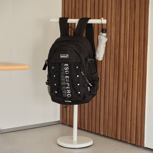 동서가구 롤리 스탠드 이동식 가방걸이 옷걸이 화이트 행거 DF927267