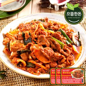 국내산 매콤달콤 제육볶음 400g 3팩