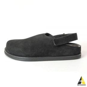 스튜디오 니콜슨 HARDNING SNM SUEDE CLOG BLACK (1019) (스웨이드 클로그)