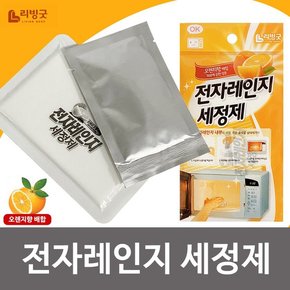 리빙굿 전자레인지 세정제 오렌지향  전자렌지청소