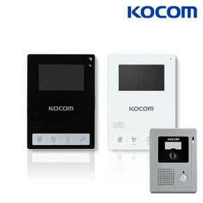 무료설치 코콤 아날로그 비디오폰 KCV-434 현관카메라 KC-C60 포함 (화이트) 서울 경기 대전