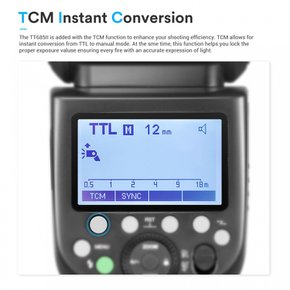 GODOX TT685II-O TT685OII TTL HSS 18000s 2.4G 파나소닉 올림푸스 카메라 플래시 플래시 무선