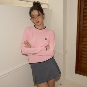 Logo Basic Knit Pink