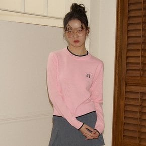 Logo Basic Knit Pink