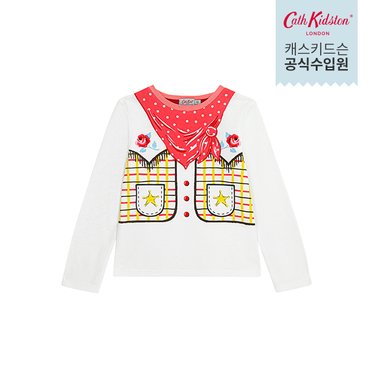 캐스키드슨 키즈 에브리데이 티셔츠 긴팔 카우보이 티  (CK-K106155318145199_SET)