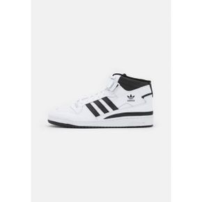 2149289 adidas 아디다스 오리지널스 포럼 MID UNI - 하이탑 트레이너 신발 화이트/코어 블랙