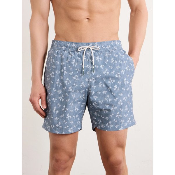 하트퍼드 스트레이트 레그 프린트 스윔 쇼츠 46376663163009464