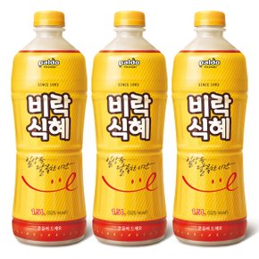 비락식혜 1.5L x 3펫 / 전통음료 식혜음료