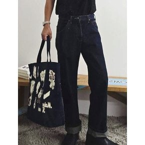 25FW 남성 레귤러 핏 청바지 린스드 인디고 블루 9393RNB