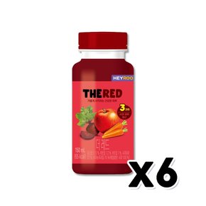 헤이루 더레드 과채음료 150ml  x 6개