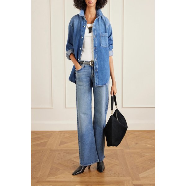 카터 데님 셔츠 미드 데님 46376663163046471