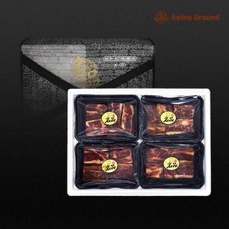  [에이징그라운드] 프리미엄 수제양념 찜갈비 선물세트 2kg(500x4ea)