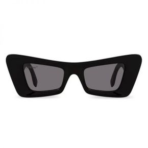 Off-White Accra 그레이 캣아이 유니섹스 공용 선글라스 OERI027 1007 49