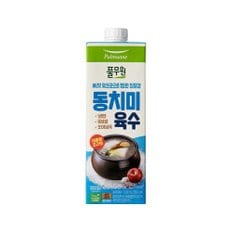  풀무원 동치미 육수 1000ml x 3개