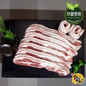 으뜸한돈 국내산 한돈 냉장 삼겹살 2kg (구이용) 500gX4팩