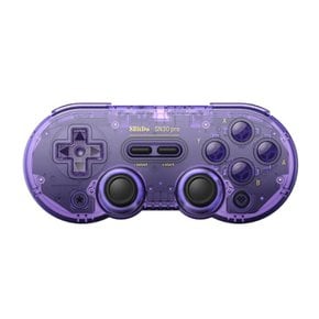 8BitDo SN30 PRO 투명 스페셜 에디션 무선 블루투스 게임패드