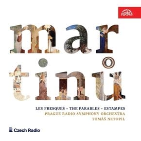 [CD]마르티누 - 서곡 : 피에로 델라 프란체스카의 프레스코, 바위, 에스탕프 외 / Martinu - Orchestral Works - Les Fresques, The Parables, Estampes, Overture Etc