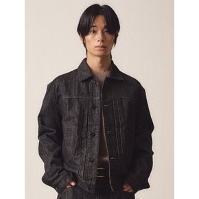 Raw Denim Jaket_Black