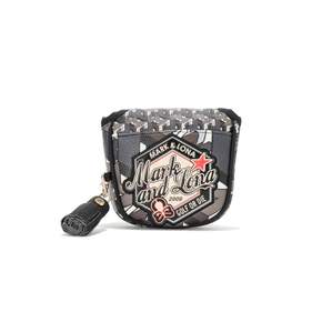 U GN GEOMETRIC PATTERN MALLET PUTTER COVER 블랙 EVR LS3ZA15U BK