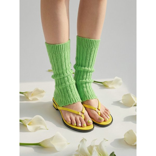 에르메 라운드 비조 포인트 쪼리 (3cm/4color)