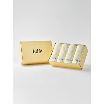 헤이데이무드 시그니처 타월 (아이보리) 4P