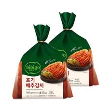 CJ제일제당 비비고 포기배추김치 900g x2개