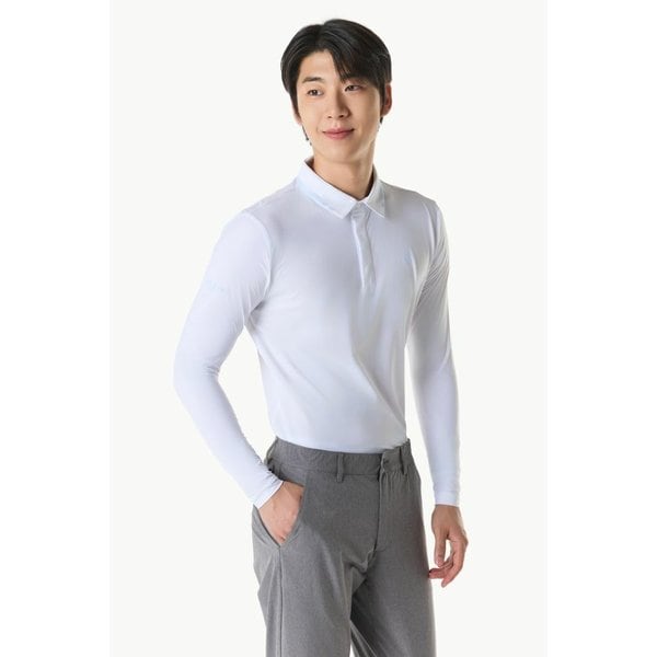 [여주점] 남성 기능성 냉감 슬리브 티셔츠 GQ121MTL31 WHTE