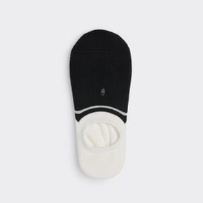 Black Block Hidden Socks CALAX26202BKX