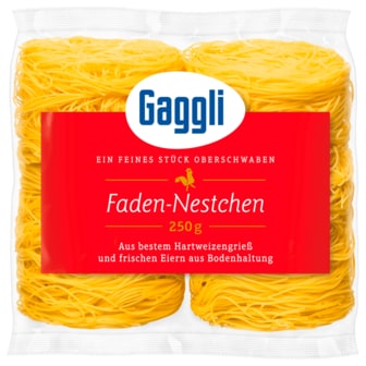  가글리 Gaggli Faden-Nestchen 에그 누들 250g