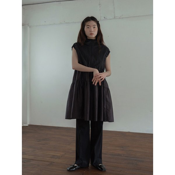 SHEER VEST JUMPER_BLACK