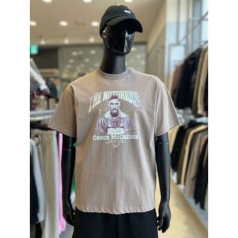 UFC SPORT [여주점] UFC 맥그리거 반팔티 애쉬 카키 U2SSV2358AK