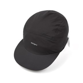 [SATISFY Pertex 3L Trail Cap] 새티스파이 퍼텍스 프레일 캡 마라톤 러닝 모자 볼캡 Black