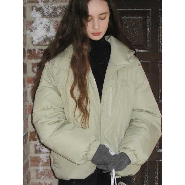 [리퍼브] 포츠 후드 오버핏 패딩 ( 3 colors )