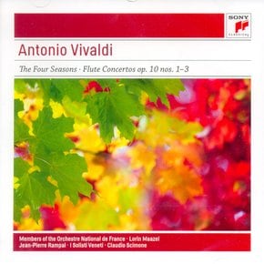 ANTONIO VIVALDI - THE FOUR SEASONS/ JEAN-PIERRE RAMPAL, CLAUDIO SCIMONE MASTERS