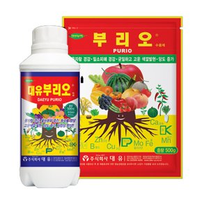 대유 부리오 수용제 액제 인산가리 비료 웃자람 경감 당도증가